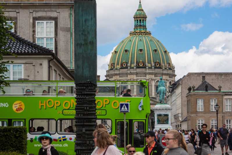 Copenhague: Autobús turístico Hop-On Hop-Off de 48 horas (Todas las líneas)