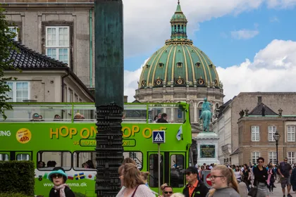 Kopenhagen: Hop-On/Hop-Off-Bus-Tour mit Audio Guide