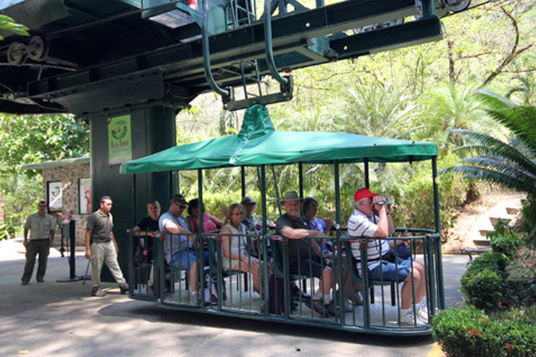 Praia de Jaco: Pacific Aerial Tram na Rainforest AdventuresJaco Beach: Pacific Aerial Tram em Rainforest Adventures