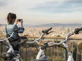 Montjuïc: Panorama-Tour mit dem E-Bike Montjuïc: Panorama-Tour mit dem E-Bike