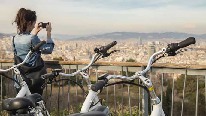 barcelona panoramic ebike tour of montjuïc