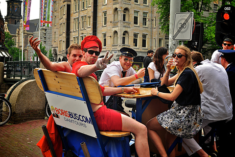 Amsterdam: Guided Beer or Prosecco Bike TourTour with Beer (6 people)