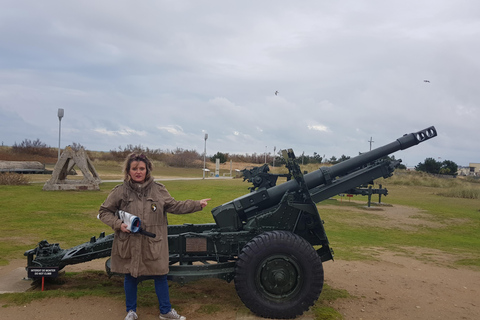 Plaże D-Day w Normandii Prywatny sektor kanadyjski z Caen