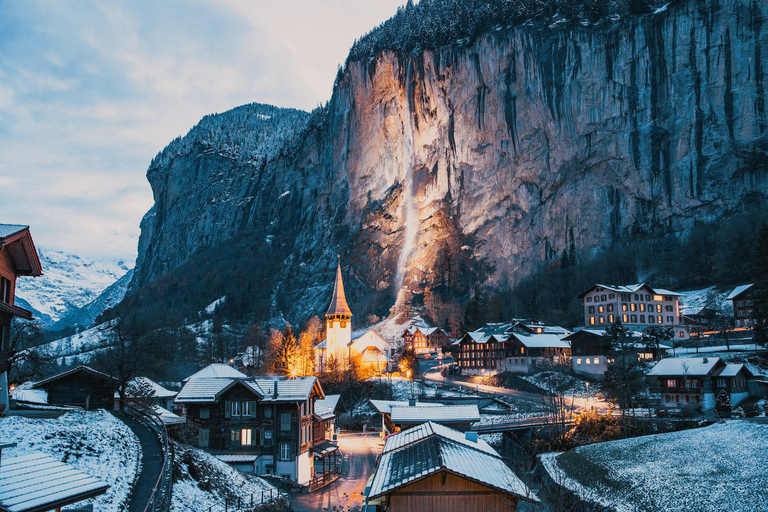 Private car scenic day trip from Lucerne to Lauterbrunnen