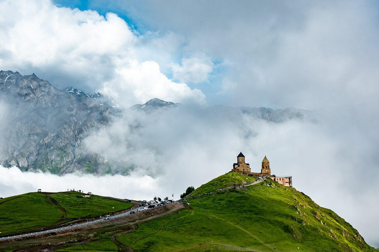 From Tbilisi: Caucasus ..Kazbegi Day Tour Private Car