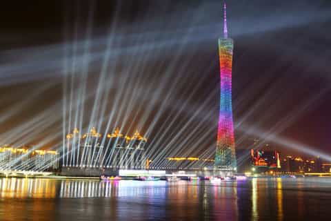 Guangzhou: Pearl River Night Cruise with Buffet Dinner