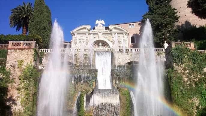 tivoli and villa deste from rome