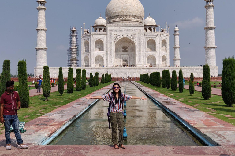 Agra: Skip-the-Line Taj Mahal & Agra Fort Tour By Car Taj Mahal Guided Tour With Entry Fees