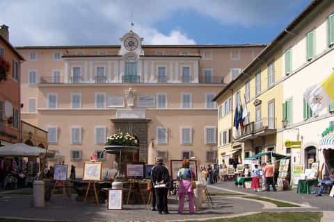 Vanuit Rome: Castelgandolfo & Pauselijke villa's