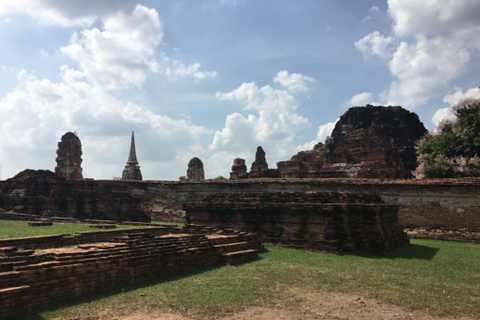 From Bangkok: Ayutthaya Private Sunset Tour with Boat Ride