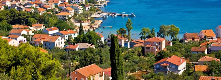 Depuis Zadar : visite d'une jounée autonome à vélo à Ugljan