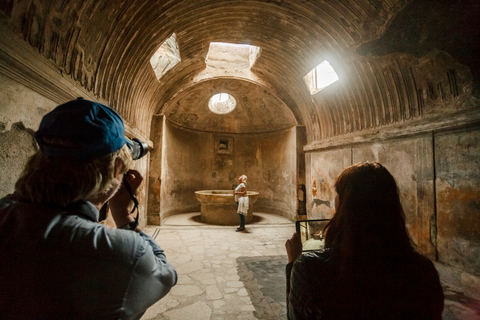 Från Rom: Pompeji och Vesuvio Guidad dagsutflykt med lunchFrån Rom: Pompeji och Vesuvius Guidad dagsutflykt med lunch