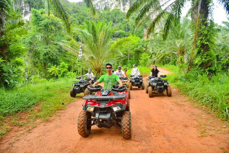 Krabi: Aventura en quad todoterreno en Nature View Point60 minutos en quad con pasajero