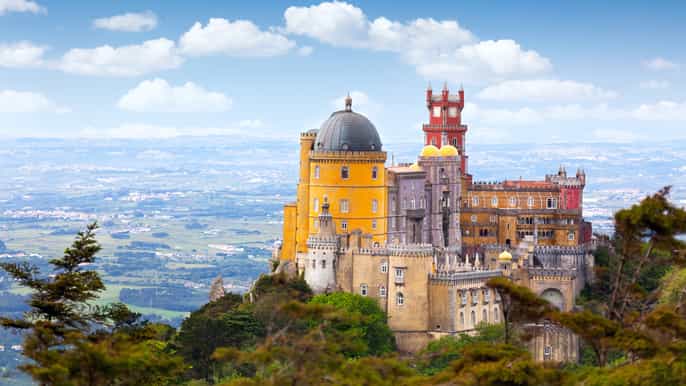 Sintra: ticket de acceso al Palacio da Pena y al parque