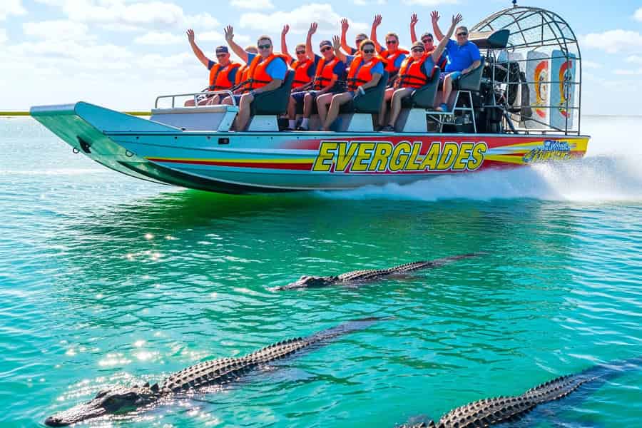 Miami: Everglades Airboat Alligator-Spotting mit Transfer. Foto: GetYourGuide
