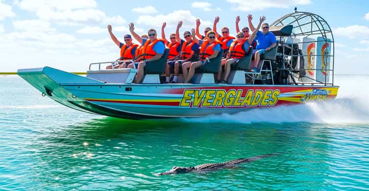 From Miami: Everglades Airboat Gator Spotting Tour