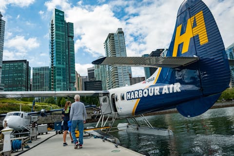 Vancouver: Verlängerter Panoramaflug mit dem Wasserflugzeug