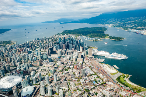 Vancouver : Vol panoramique prolongé en hydravionVol partagé