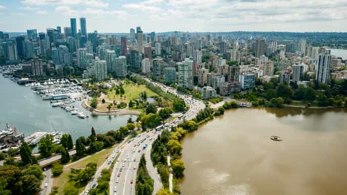 vancouver panorámico en hidroavión