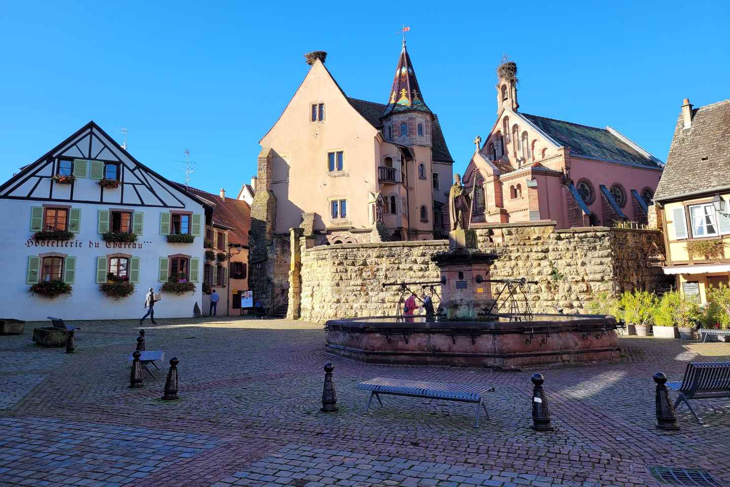 From Colmar: Alsace wine route tour Half Day