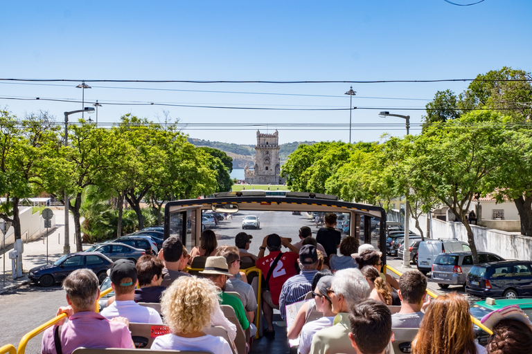 Lisboa: tour en autobús turístico con paradas libresTour en autobús turístico Hop-On Hop-Off de 24 horas - Rutas Roja y Azul