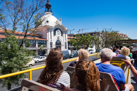 Lisboa: tour en autobús turístico con paradas libresTour en autobús turístico Hop-On Hop-Off de 24 horas - Rutas Roja y Azul