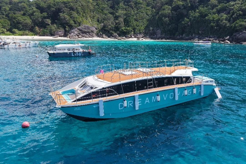 Phuket/Khao lak: Similan Islands Speed Catamaran Day Trip Speed catamaran Trip withPickup(Excludes National Park Fee)
