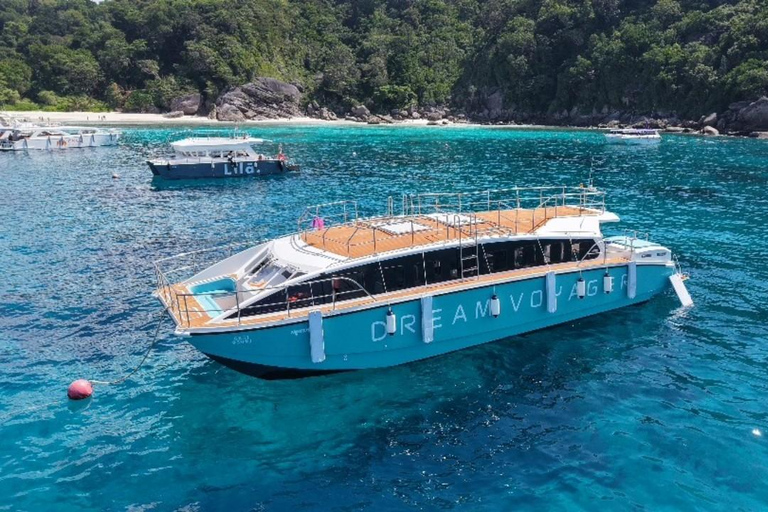 Phuket/Khao lak: Similan Islands Speed Catamaran Day Trip Speed catamaran Trip withPickup(Excludes National Park Fee)