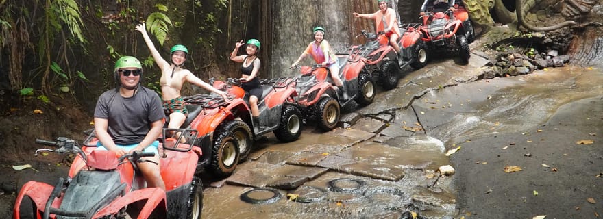 Ubud : aventure en quad dans les temples