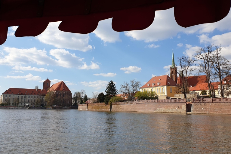 Wrocław: Gondola cruise with a guide