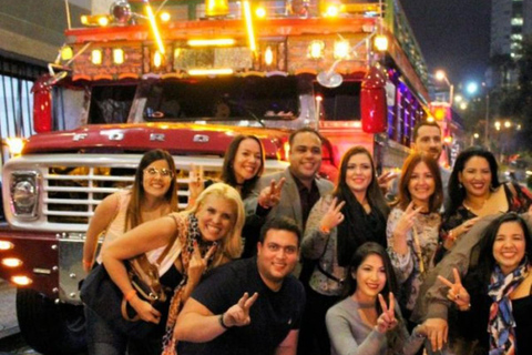 Medellín: Chiva Traditions Guided Party Tour with Open Bar