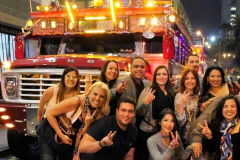 Medellín: Chiva Traditions Guided Party Tour with Open Bar