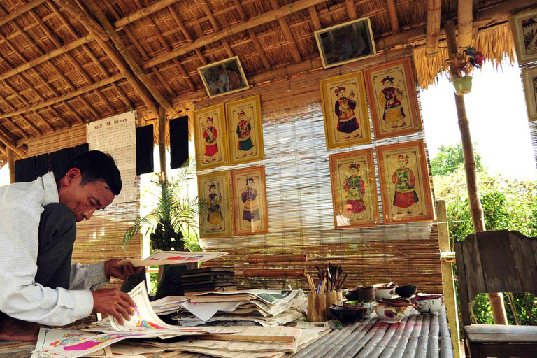 Campiña de Hue y Artesanía Tradicional: Aventura en moto