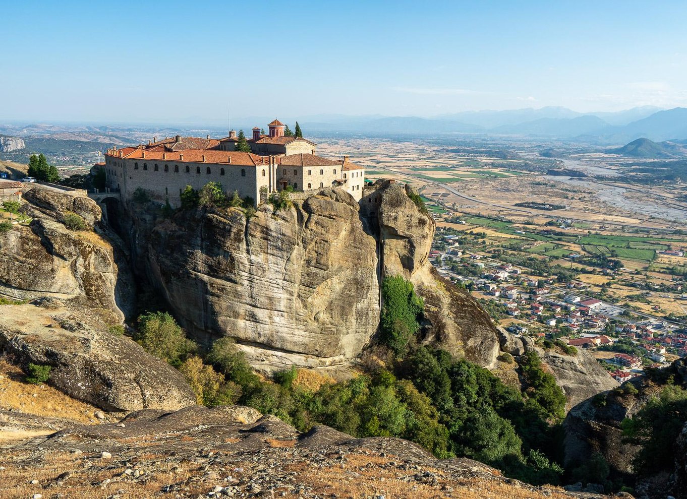 Fra Kalambaka eller Kastraki: Middagstur til Meteora