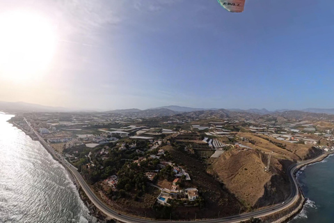 Paratrike flight in Malaga