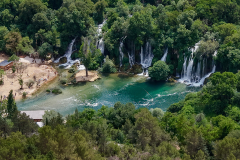 From Sarajevo: Mostar, Blagaj, Konjic & Kravica Waterfalls Private Tour with Flexible itinerary