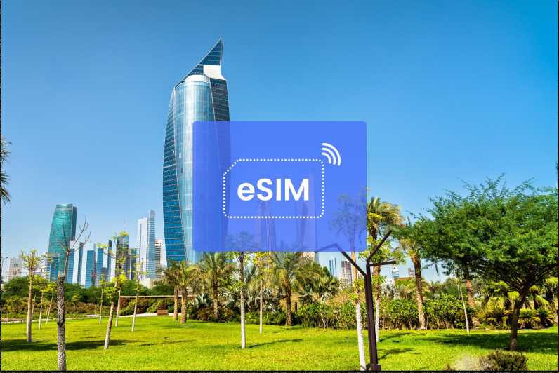 Kuwait City :eSIM Roaming Mobile Data Plan