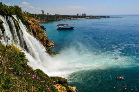 Antalya: stadstour en bezoek Düden-watervallen met boot