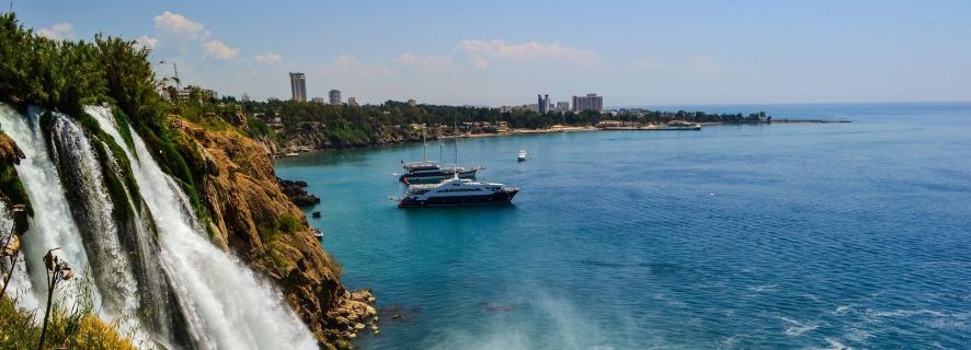Antalya City Tour and Duden Waterfalls Visit with Boat Trip
