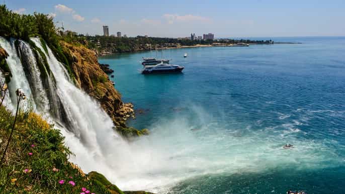 antalya city tour and duden waterfalls visit with boat trip