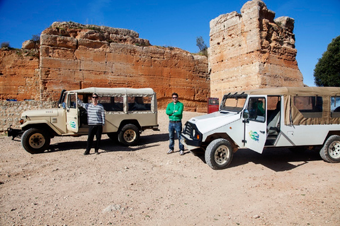 Från Albufeira: Halv dags jeepsafari runt Algarve