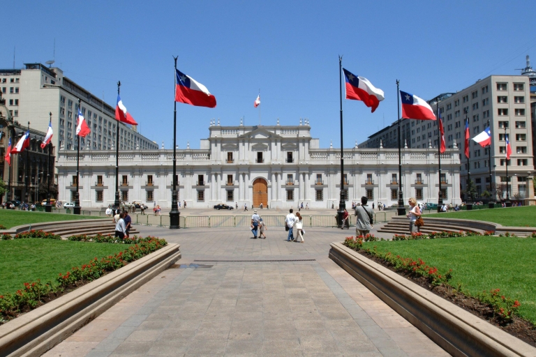 Santiago: Private City Tour with Optional Lunch and Winery Private Half-Day Tour with San Cristobal Hill
