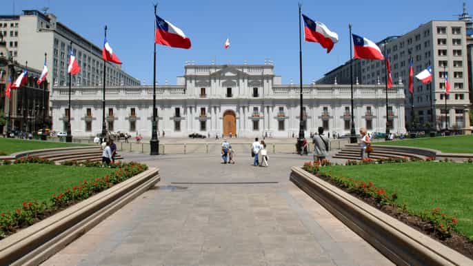santiago private city tour with optional lunch and winery