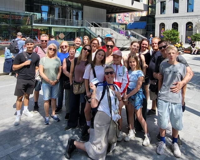 Dublin: Sightseeing Walking Tour in German
