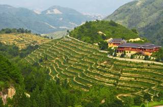 Anxi Tea Garden und Hong'en Rock von Xiamen aus