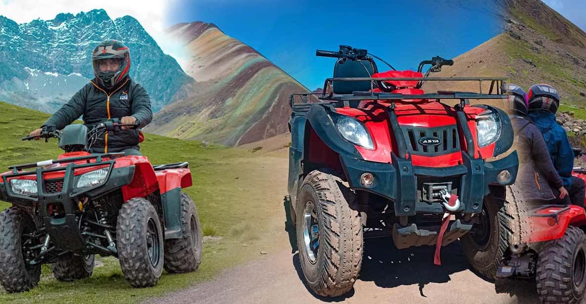 Private tour to Rainbow Mountain on ATVs | GetYourGuide