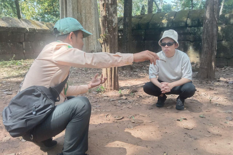 Excursão particular de 1 dia a Preah Vihear, Koh Ker e Beng MealeaSedã particular