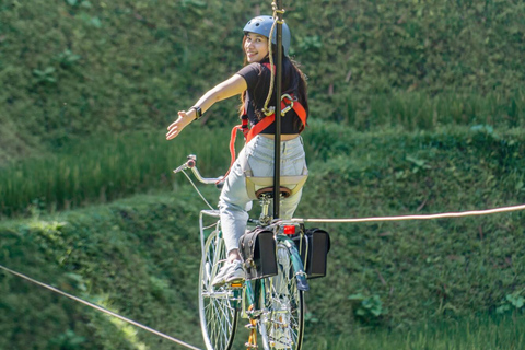 Bali/Ubud: Zipline 2-ways with combo Alas Harum Tour Zipline with Riceterrace Alas Harum Tour meet at venue