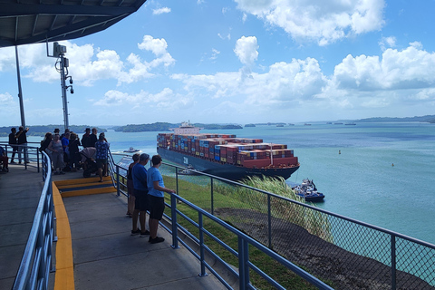 Tour por el canal de Panamá, las nuevas esclusas y la isla de los monosDesde Westin o Dreams Playa Bonita