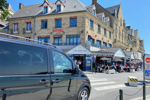 Privado de 2 días Mont Saint-Michel Normandía Bretaña MercedesGuiado en directo